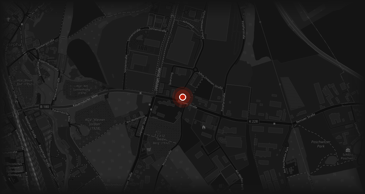 Lageplan: VOBRA, Quarzring 3, 04600 Altenburg (Kartendaten © OpenStreetMap-Mitwirkende)